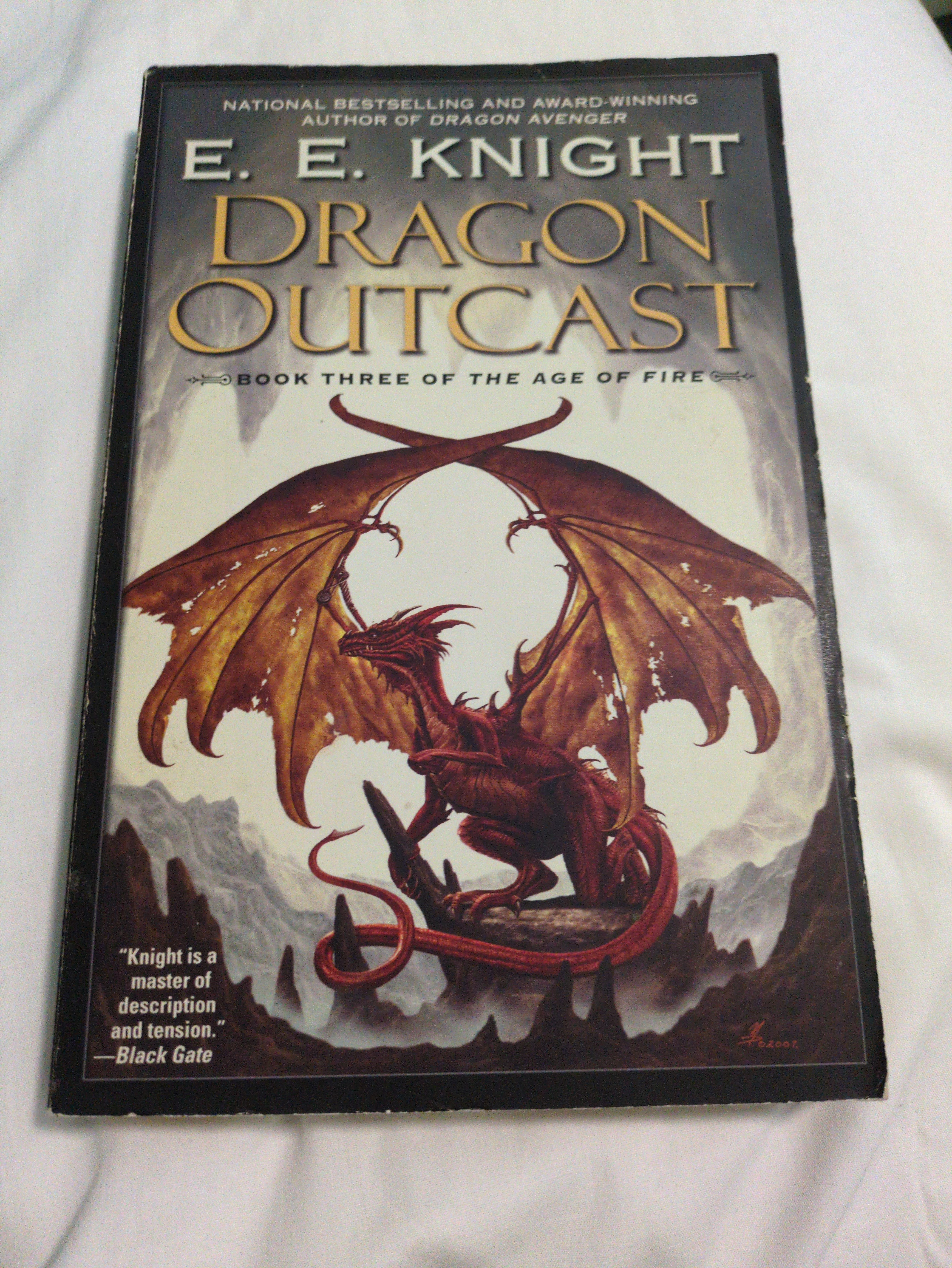 Cover of Dragon Outcast (Age of Fire, Book 3)