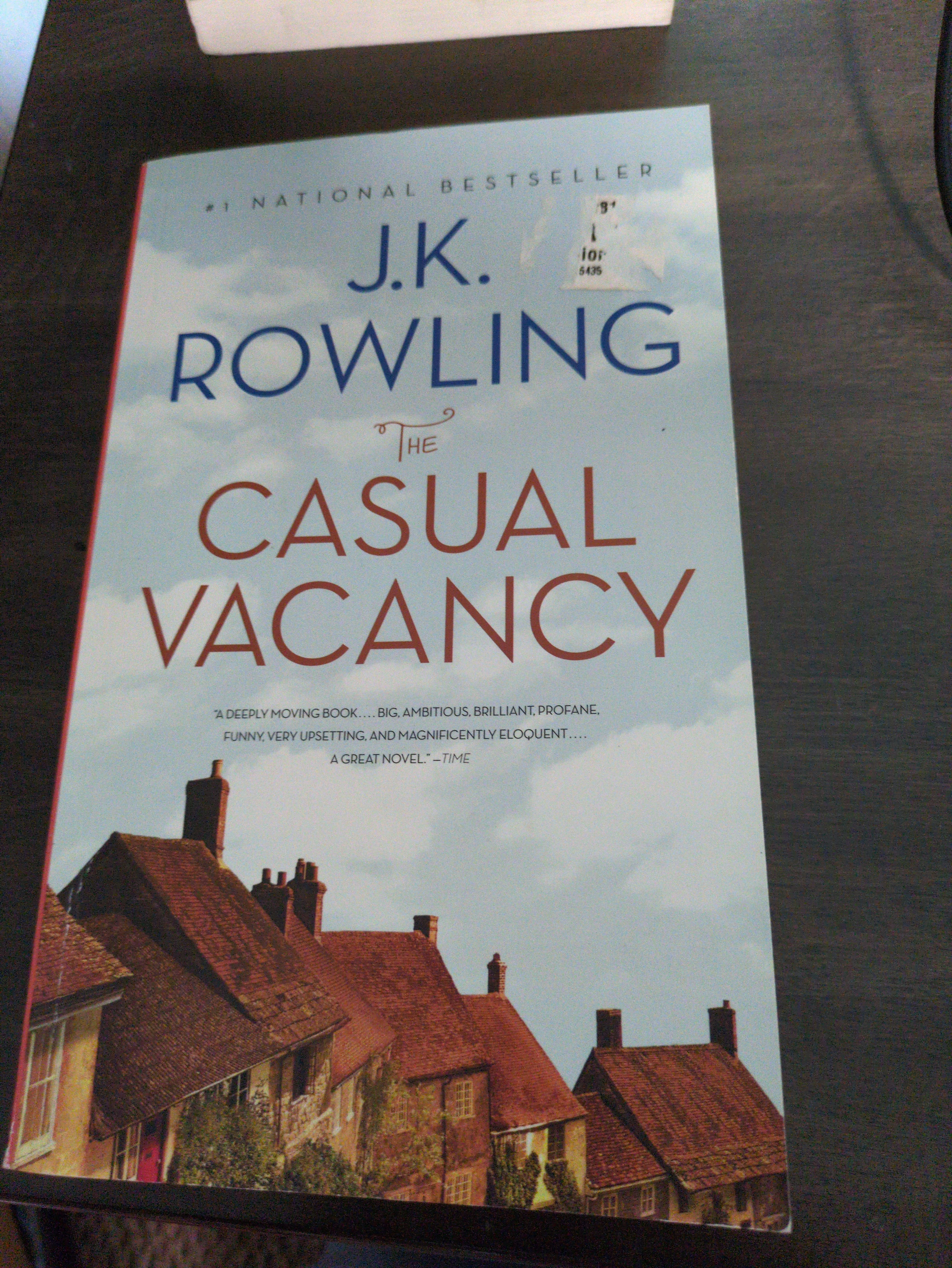 Cover of The Casual Vacancy