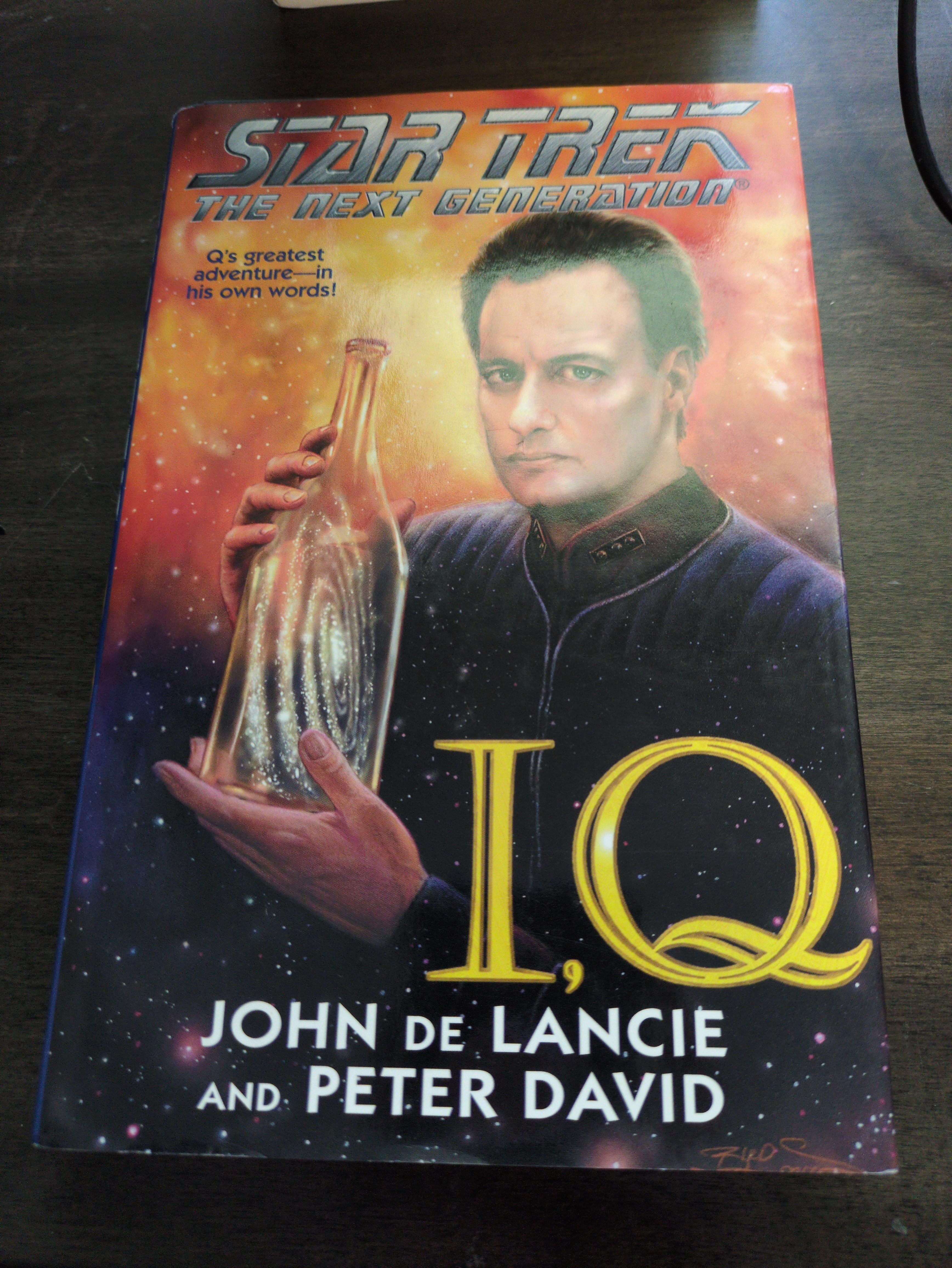 Cover of I, Q (Star Trek The Next Generation)