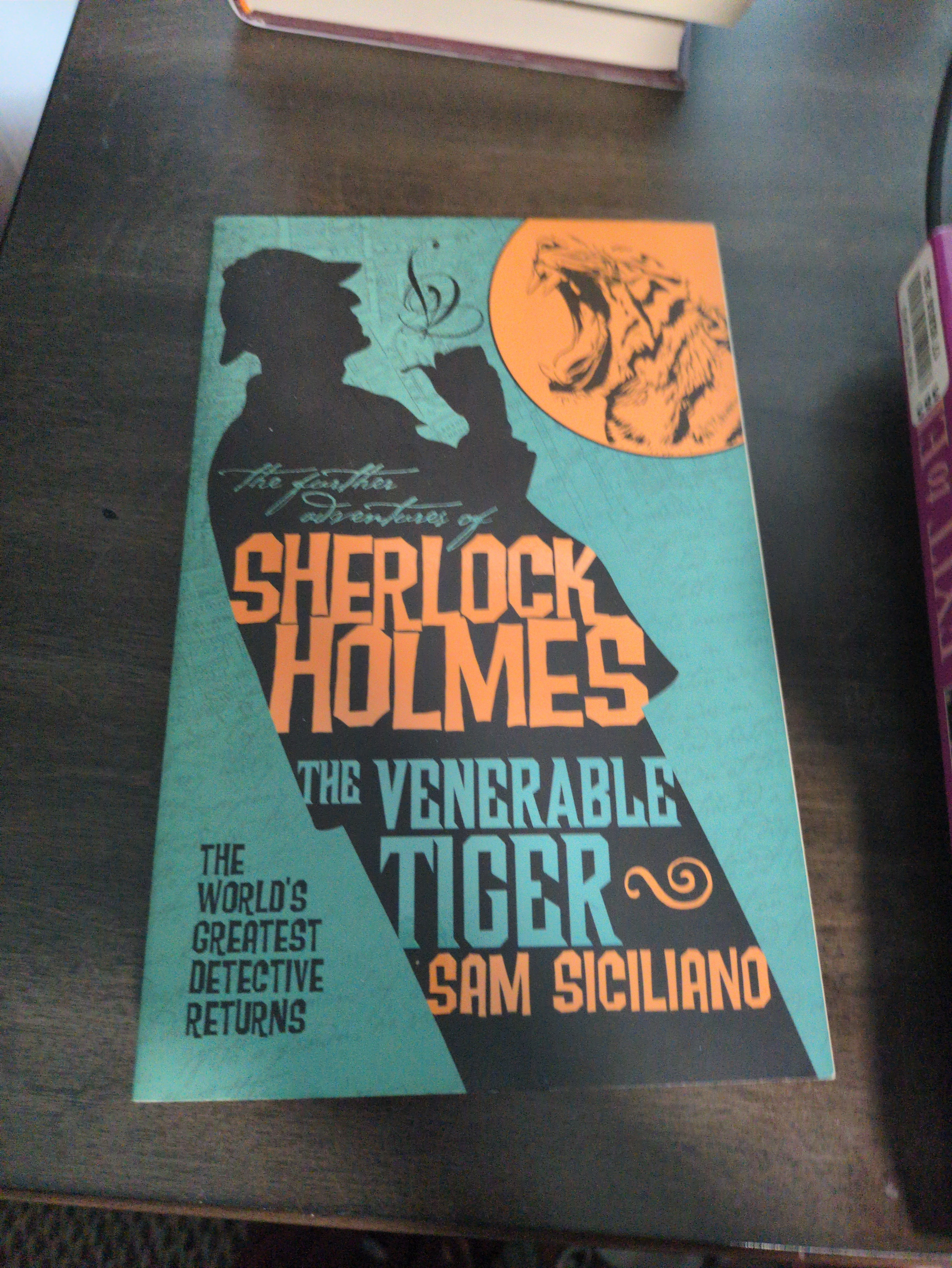 Cover of The Further Adventures of Sherlock Holmes - the Venerable Tiger