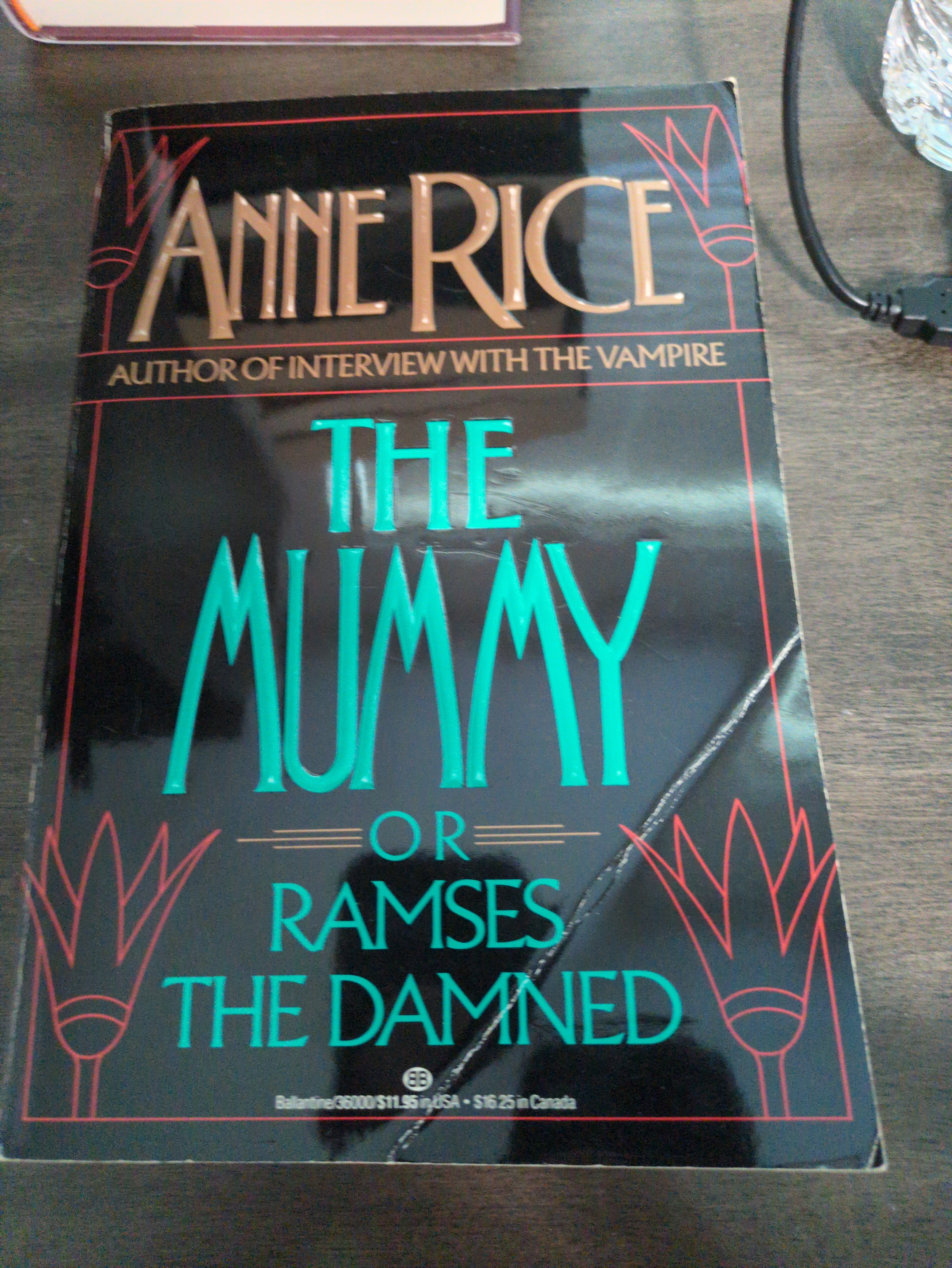 Cover of the mummy or ramses the damned