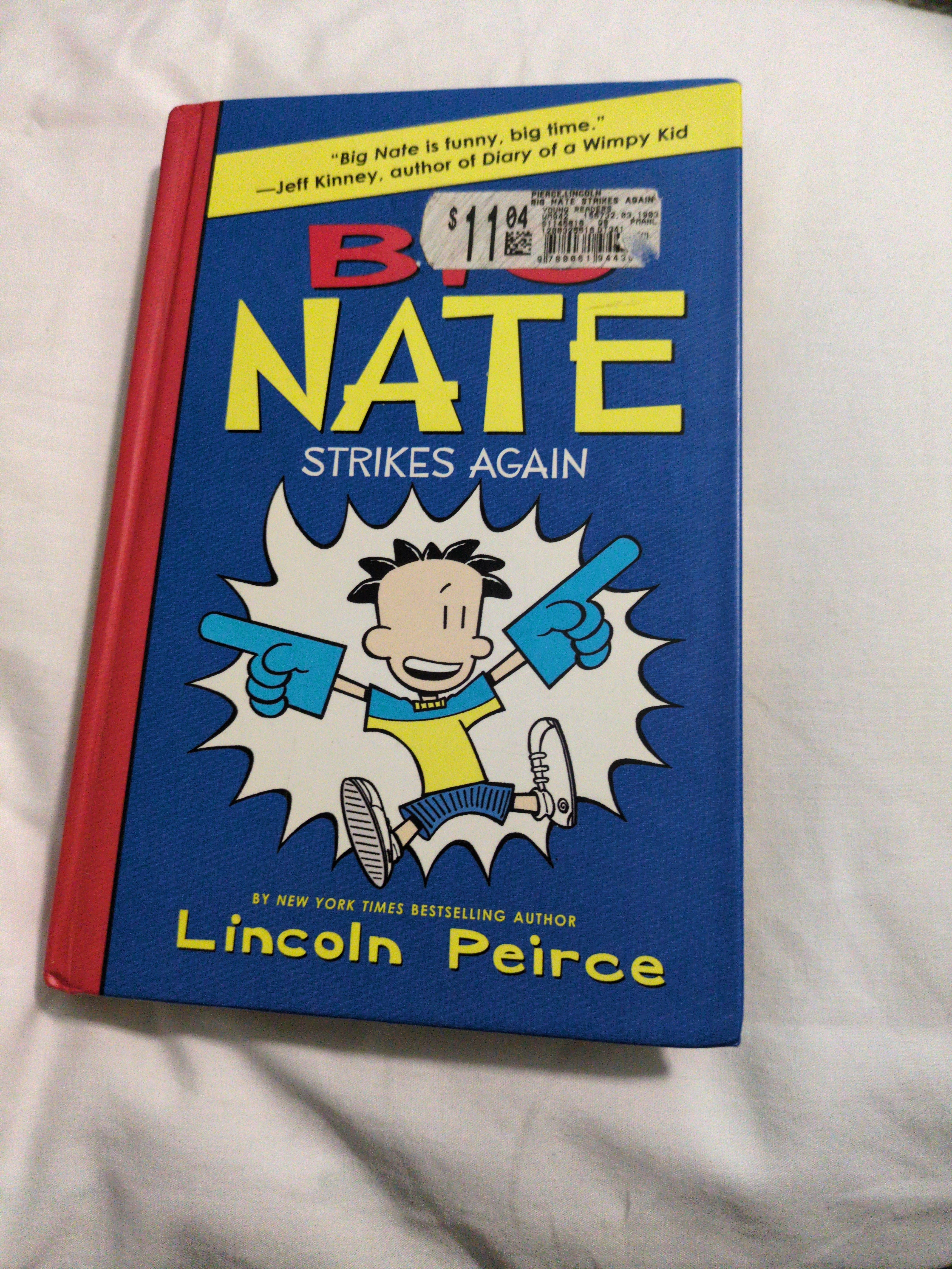 Cover of Big Nate Strikes Again