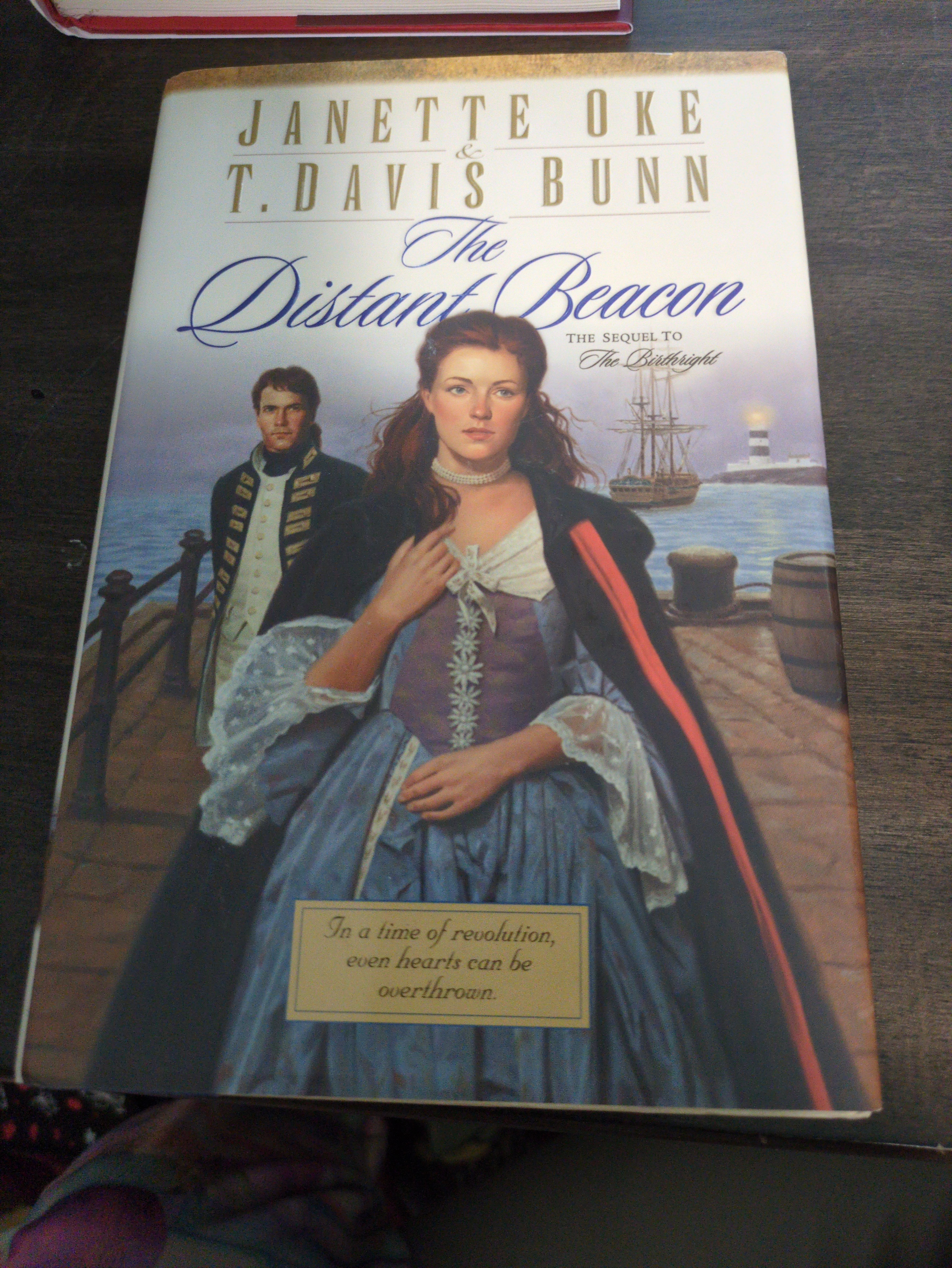 Cover of The Distant Beacon (Song of Acadia #4)