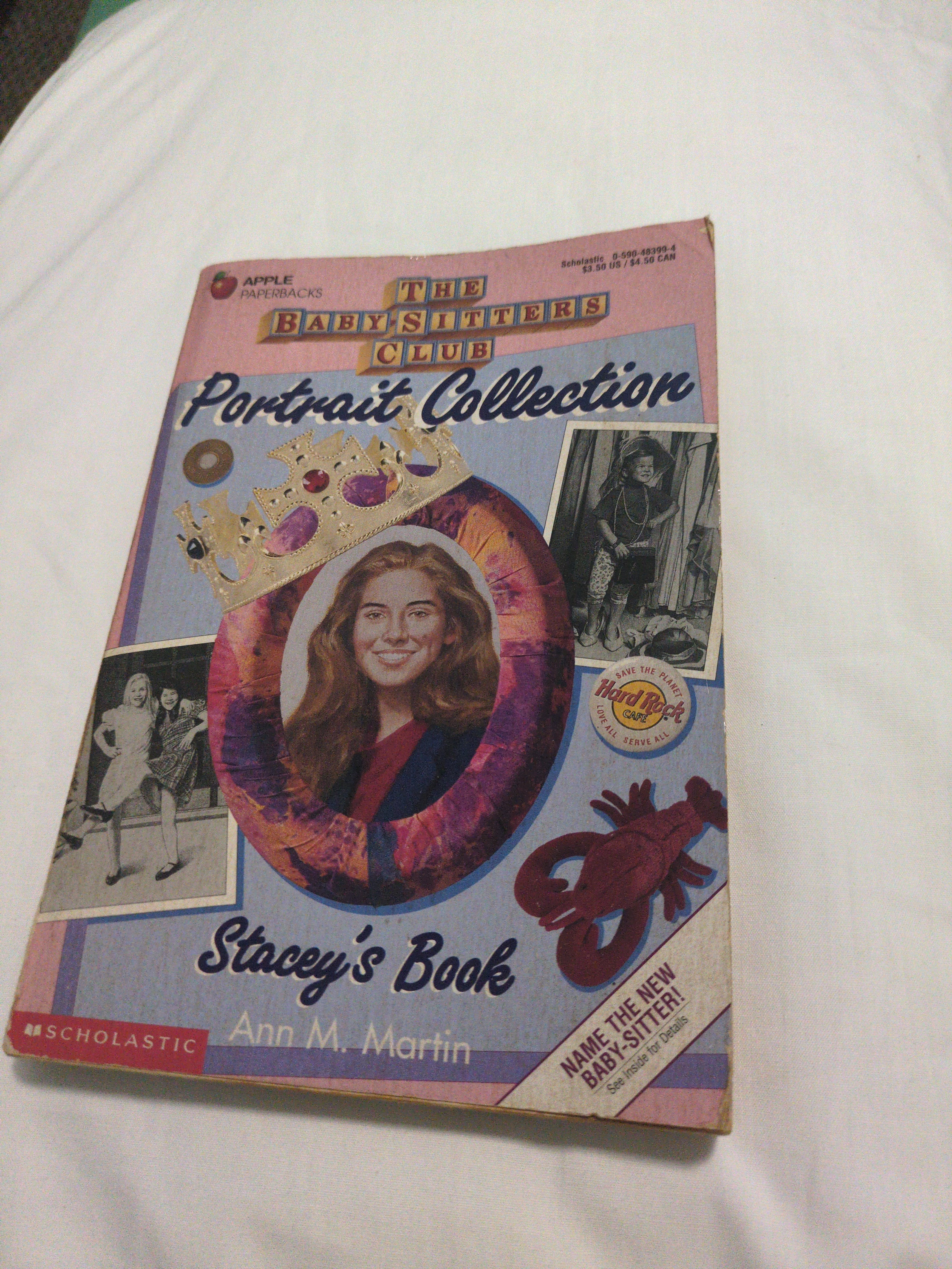 Cover of Babysitters club stacy's book