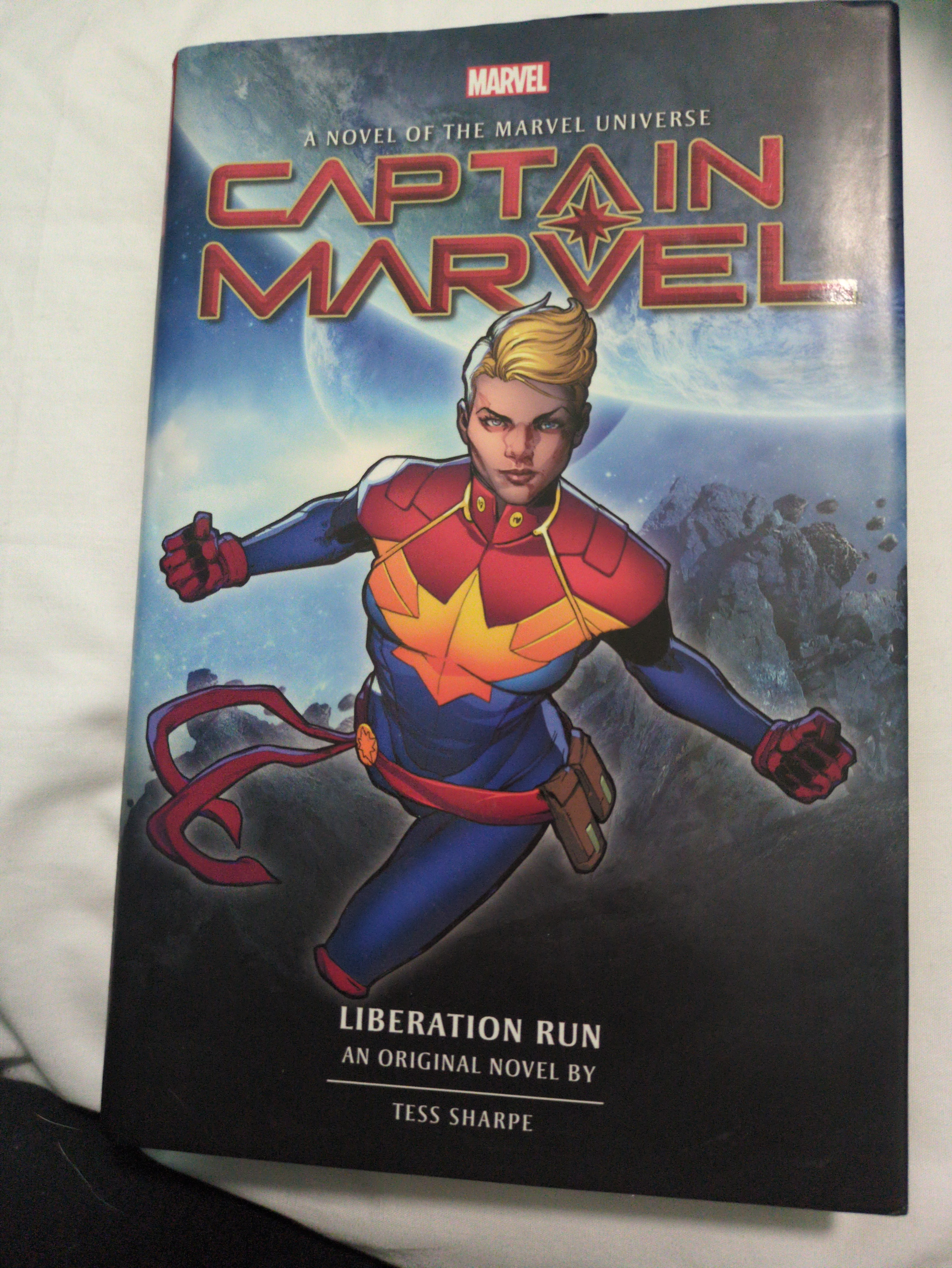 Cover of Captain Marvel: Liberation Run Prose Novel
