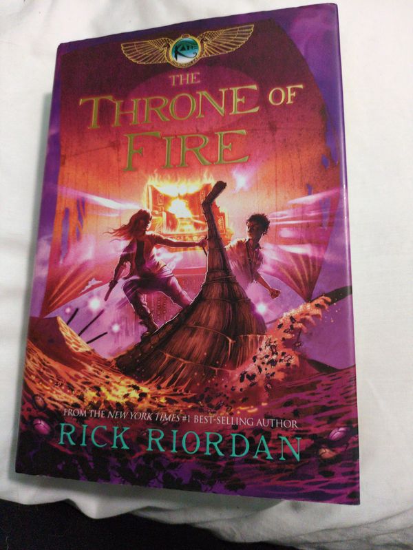 Cover of The Throne of Fire (The Kane Chronicles, Book 2)